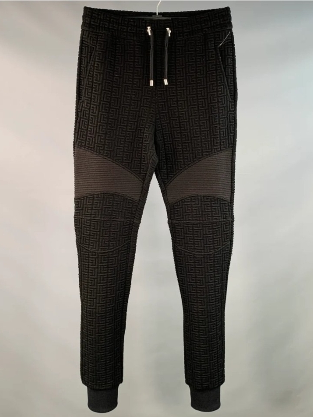 Balmain Textured Panel Joggers